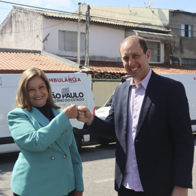 Maria Lucia Amary conquista ambulância e van para Sorocaba