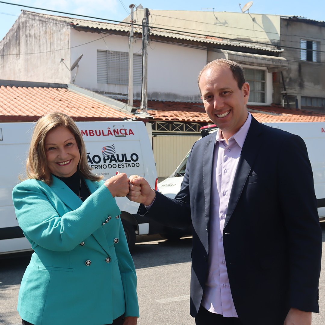 Maria Lucia Amary conquista ambulância e van para Sorocaba